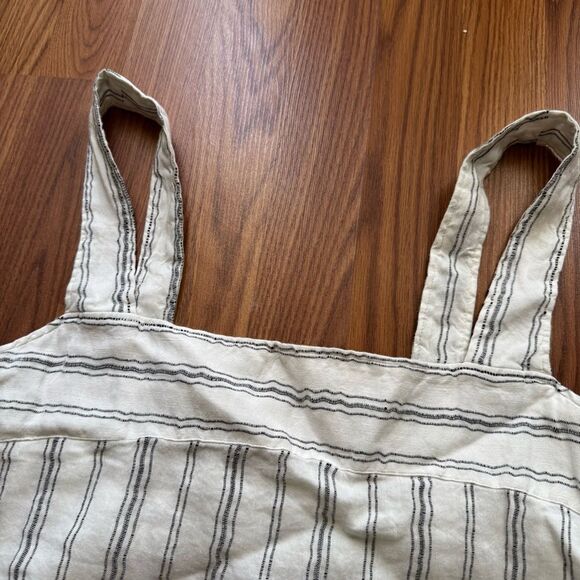 Anthropologie Square Neck Linen Blend Tank Size XL NWT - Picture 9 of 9